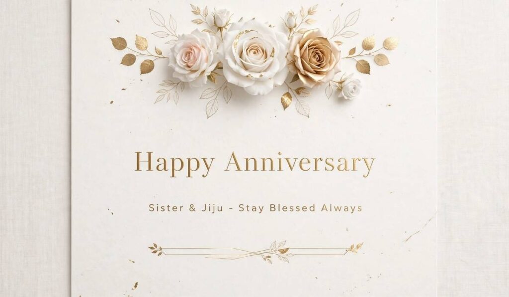 25th Anniversary Wishes for Sister and Brother-in-Law