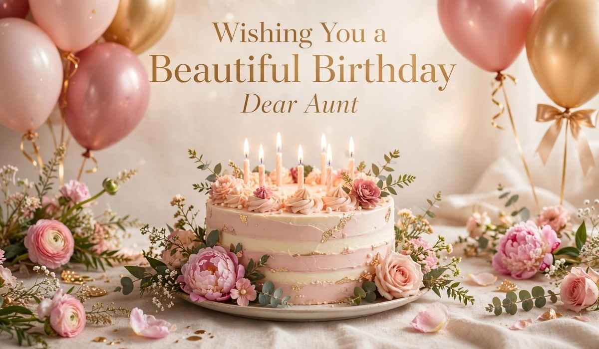 275+ Happy Birthday Wishes for Aunt Sweet, Heartfelt & Loving