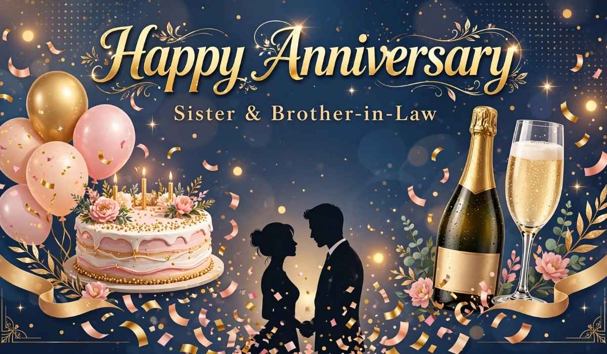 300+ Anniversary Wishes for Sister and Brother-in-Law to Celebrate Love