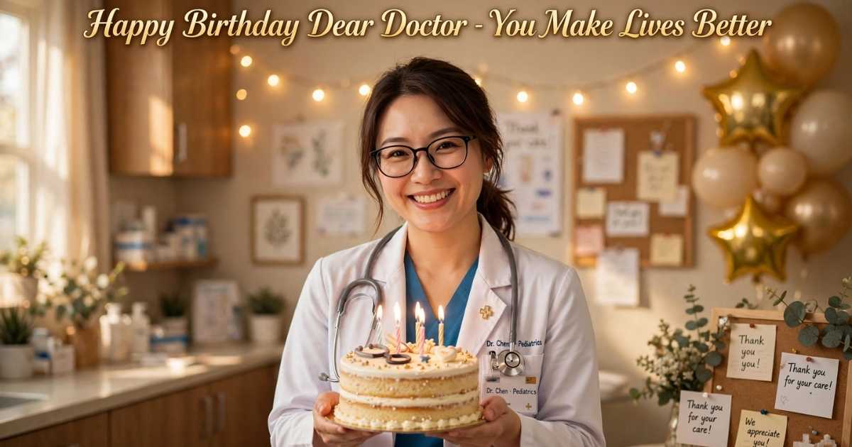 300+ Happy Birthday Wishes to Doctor Warm, Sweet & Thoughtful 