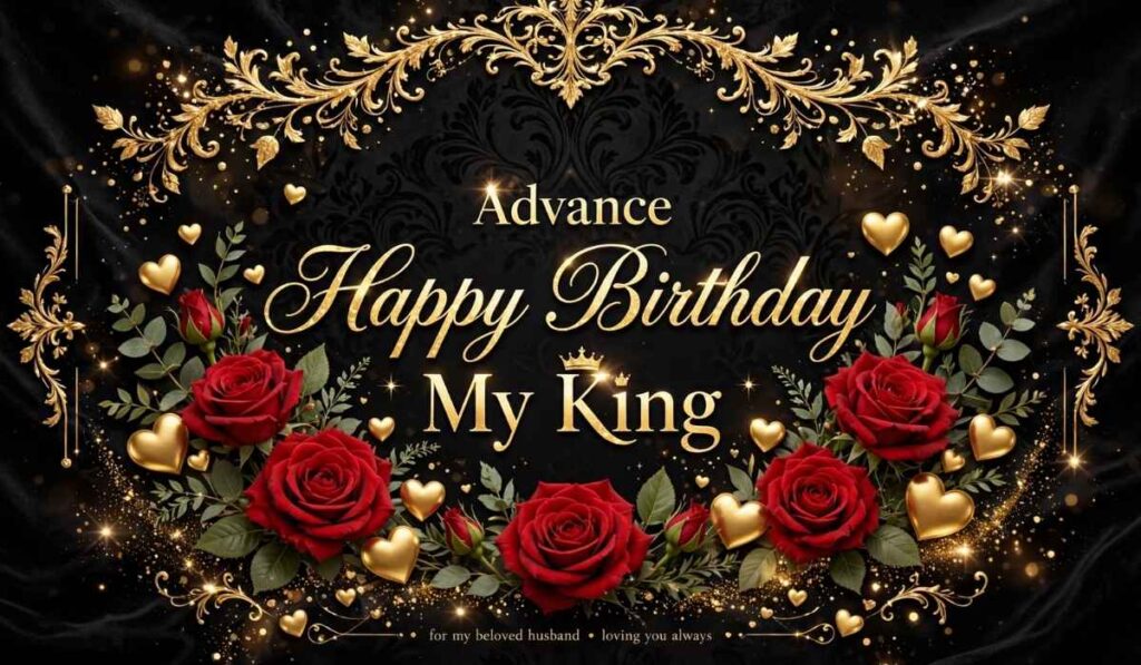 Advance Happy Birthday Quotes for Husband