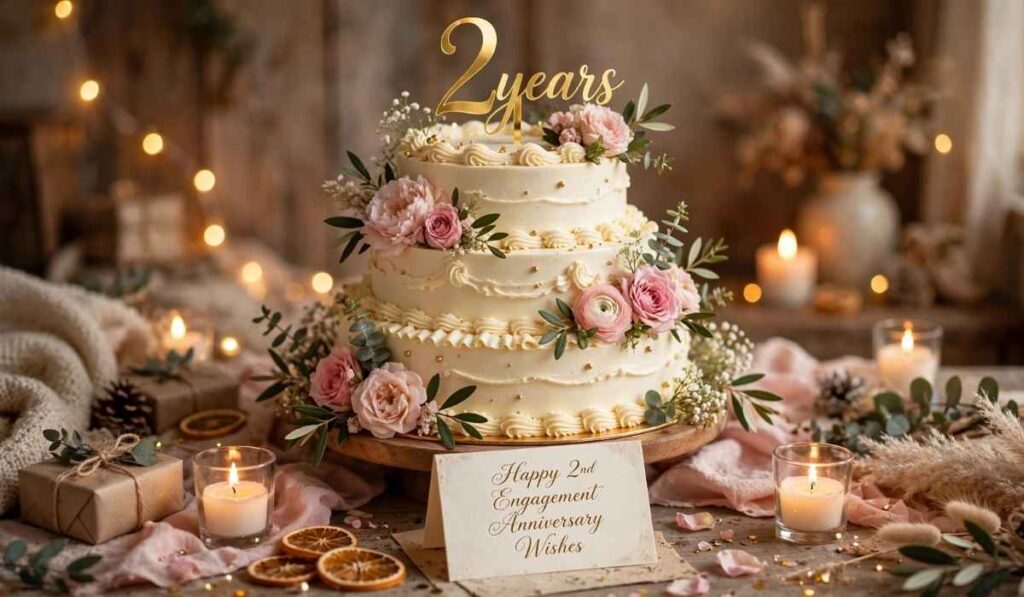 Forever-Focused Engagement Anniversary Wishes