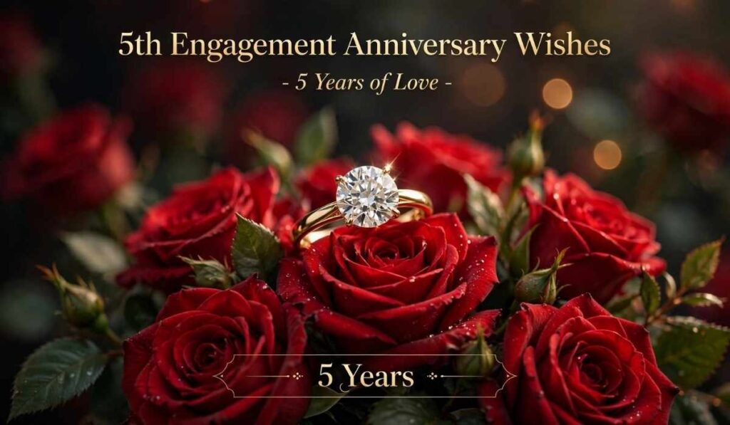 Heart-Touching 5-Year Engagement Anniversary Quotes for Husband