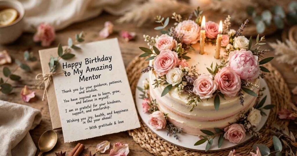 Heart Touching Birthday Wishes for Teacher
