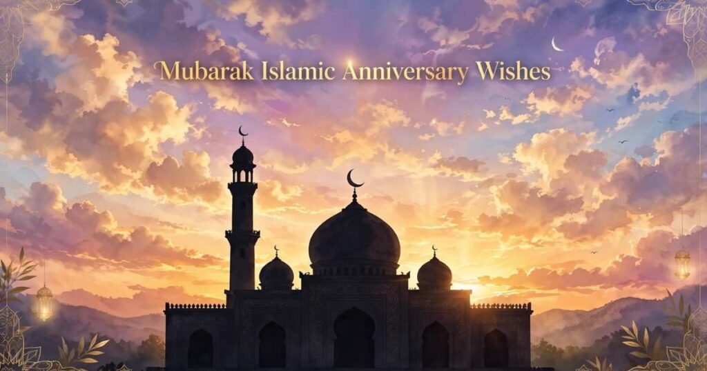 Islamic Anniversary Wishes for a Couple