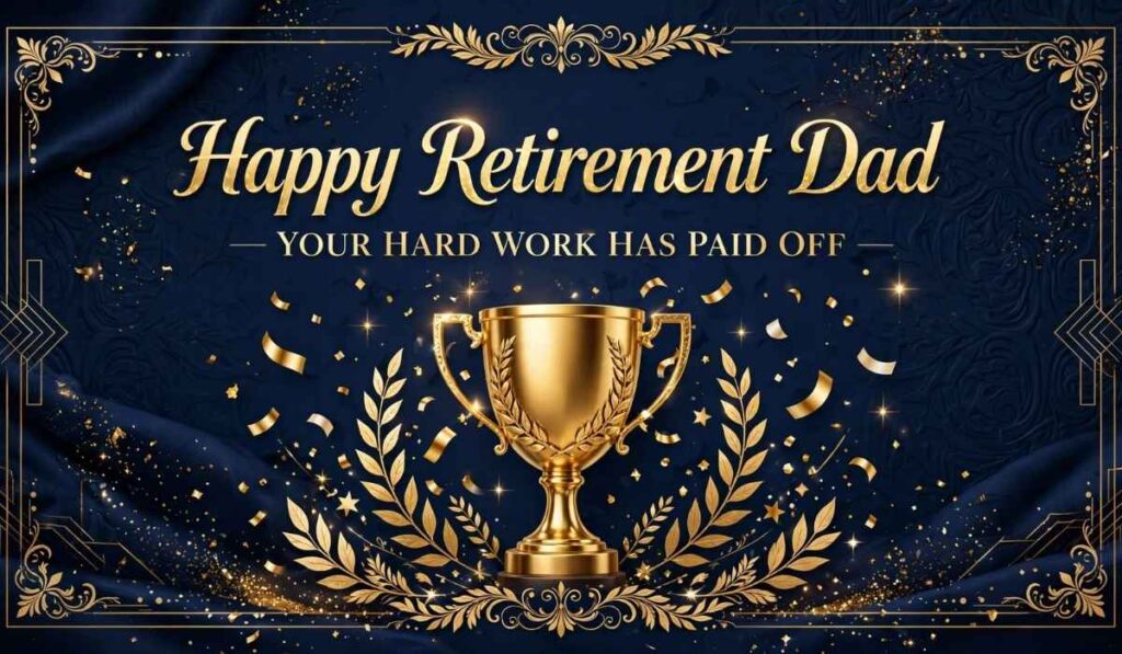 Retirement Wishes for Dad from Son