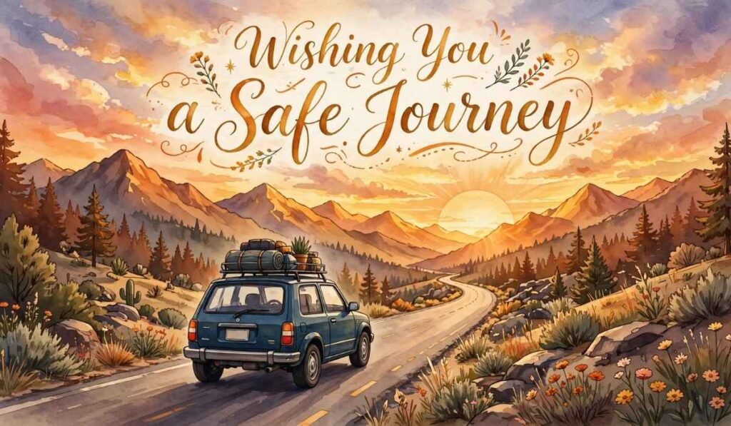 Safe Journey Wishes for Brother