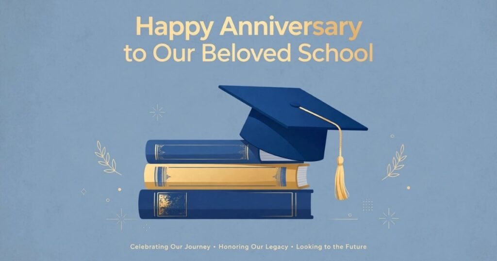 School Anniversary Wishes for Students