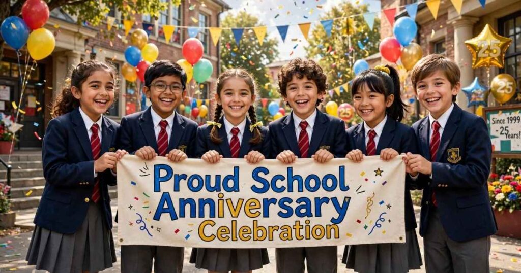 Short and Sweet School Anniversary Wishes