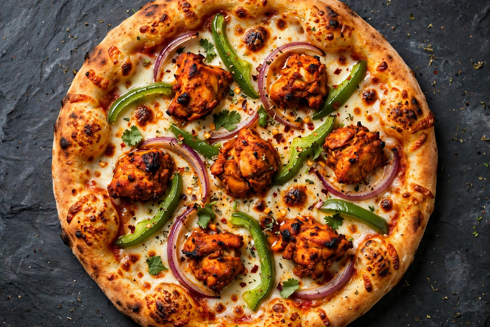Chicken Tikka Pizza - Pizza Live Sialkot